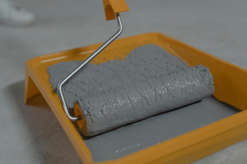 Epoxy Lantai tampilan glosi